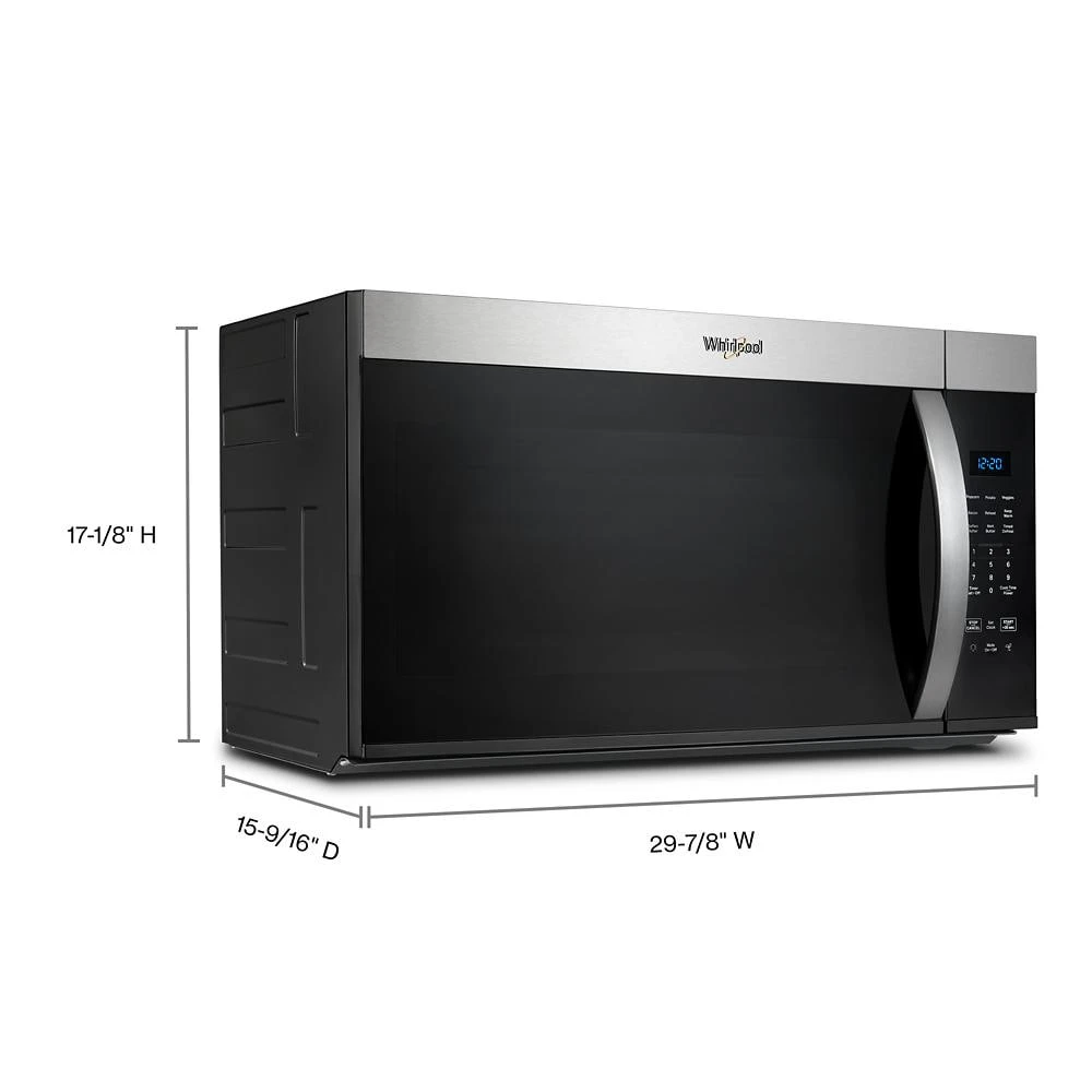 30-inch Wide Over the Range Microwave - 1.7 cu. ft. view 13
