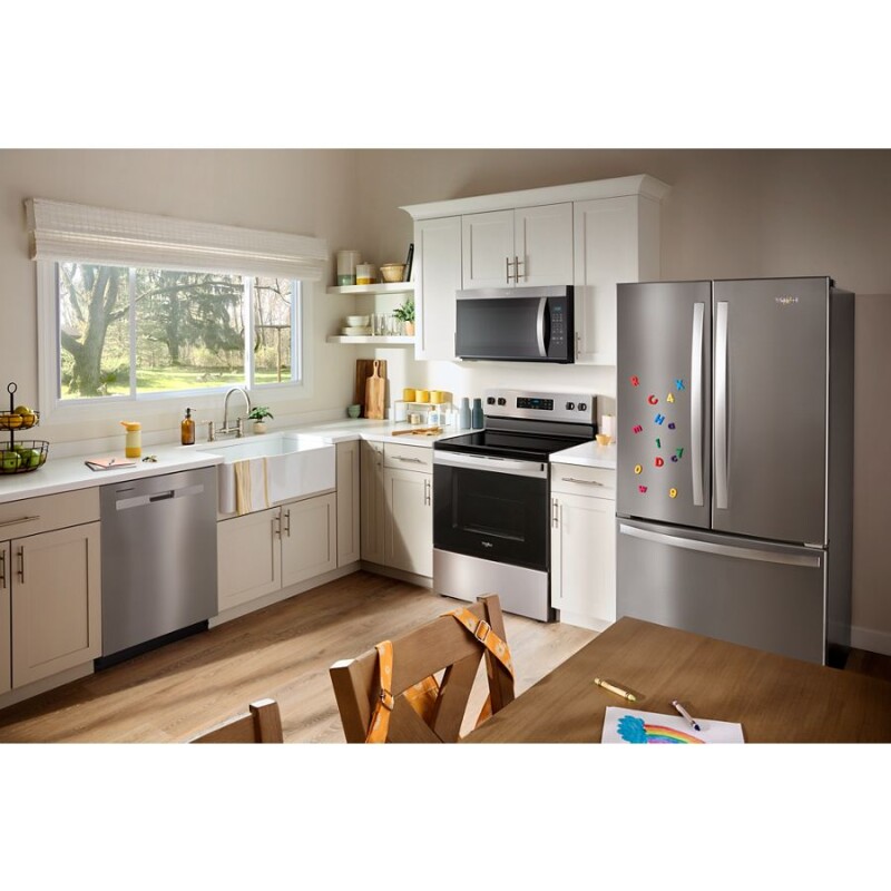 30’ W 1.7 cu. ft Over the range Microwave with 1000-Watts Cooking Power WMMS3130RS