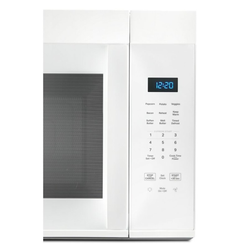30’ W 1.7 cu. ft Over the range Microwave with 1000-Watts Cooking Power WMMS3130RW