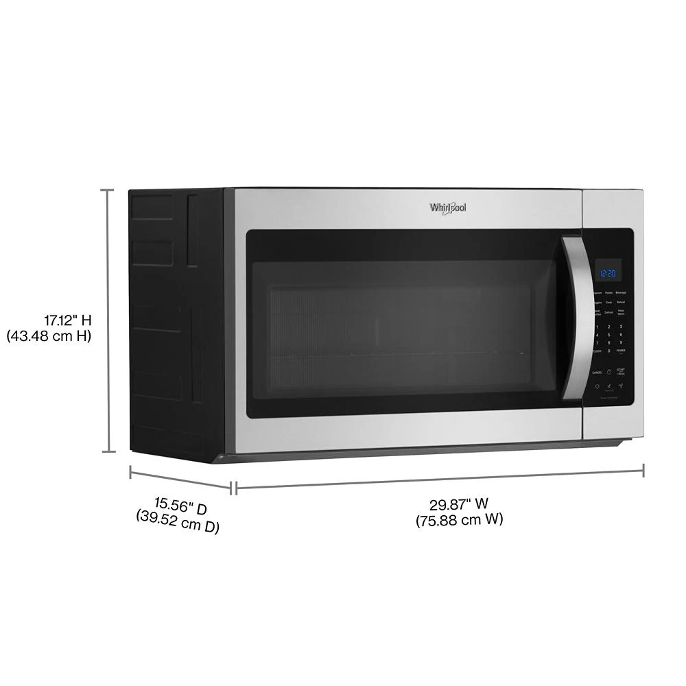 1.9 cu ft. Over the Range Microwave with Sensor Cooking Technology - 1000 Watts view 17