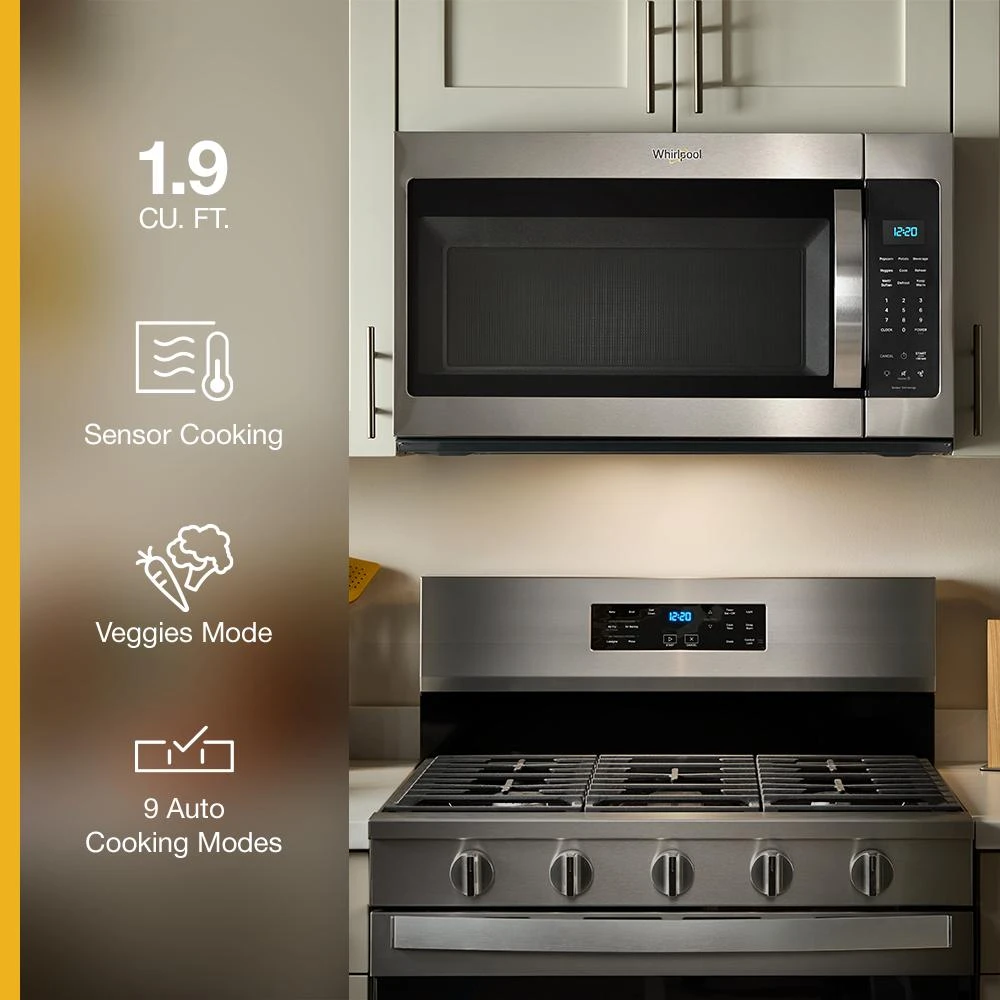 1.9 cu ft. Over the Range Microwave with Sensor Cooking Technology - 1000 Watts view 4