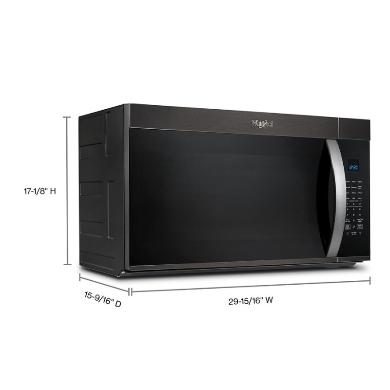 30’ W 1.9 cu. ft Over the range Microwave with Sensor Cooking WMMS3330RV