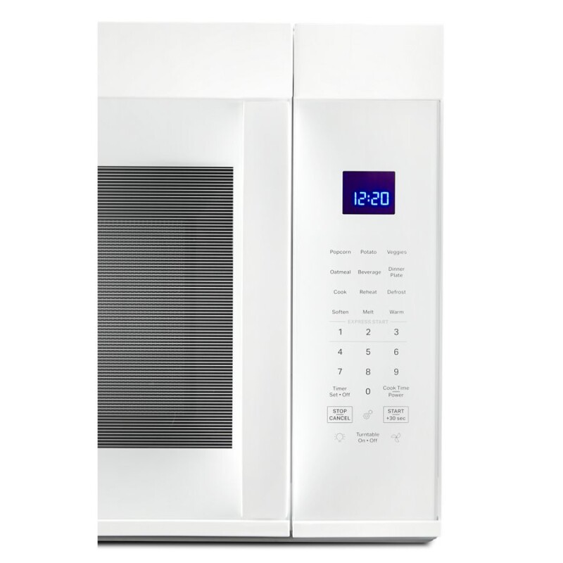 30’ W 1.9 cu. ft Over the range Microwave with Sensor Cooking WMMS3330RW