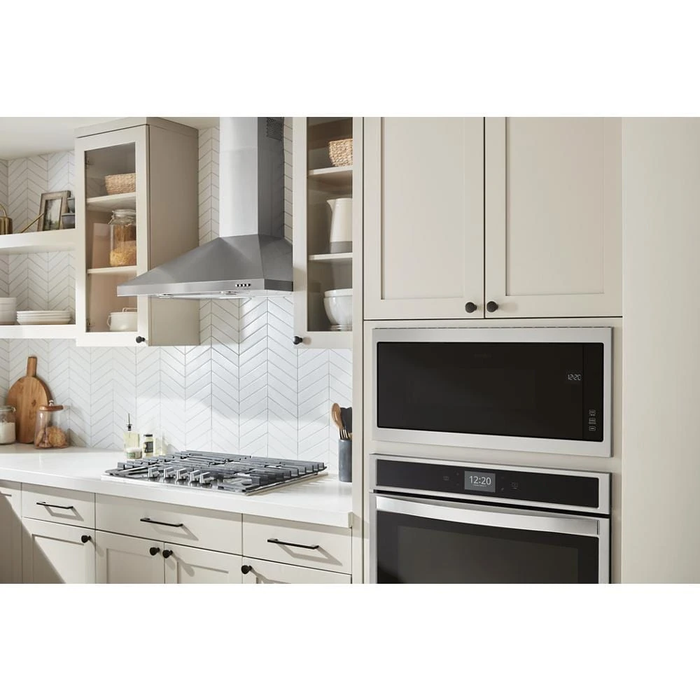 1.1 cu. ft. Built-In Microwave with Slim Trim Kit - 14" Height view 17