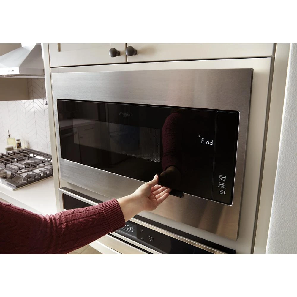 1.1 cu. ft. Built-In Microwave with Slim Trim Kit - 14" Height view 8