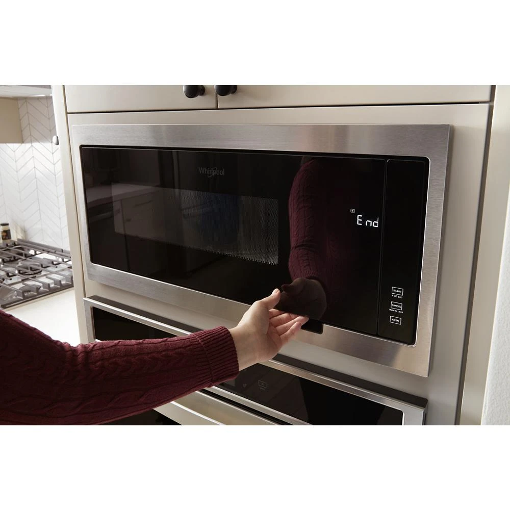 1.1 cu. ft. Built-In Microwave with Standard Trim Kit - 19-1/8" Height WMT55511KS