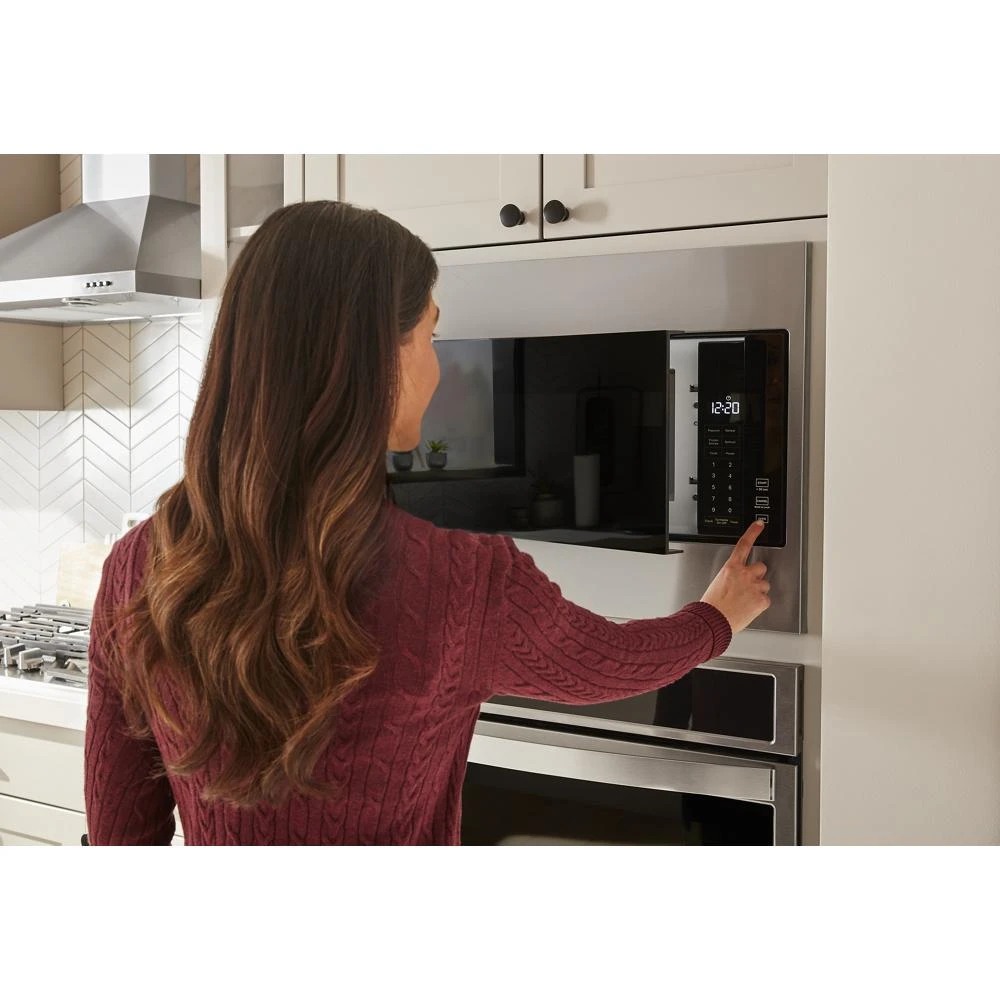 1.1 cu. ft. Built-In Microwave with Standard Trim Kit - 19-1/8" Height WMT55511KS
