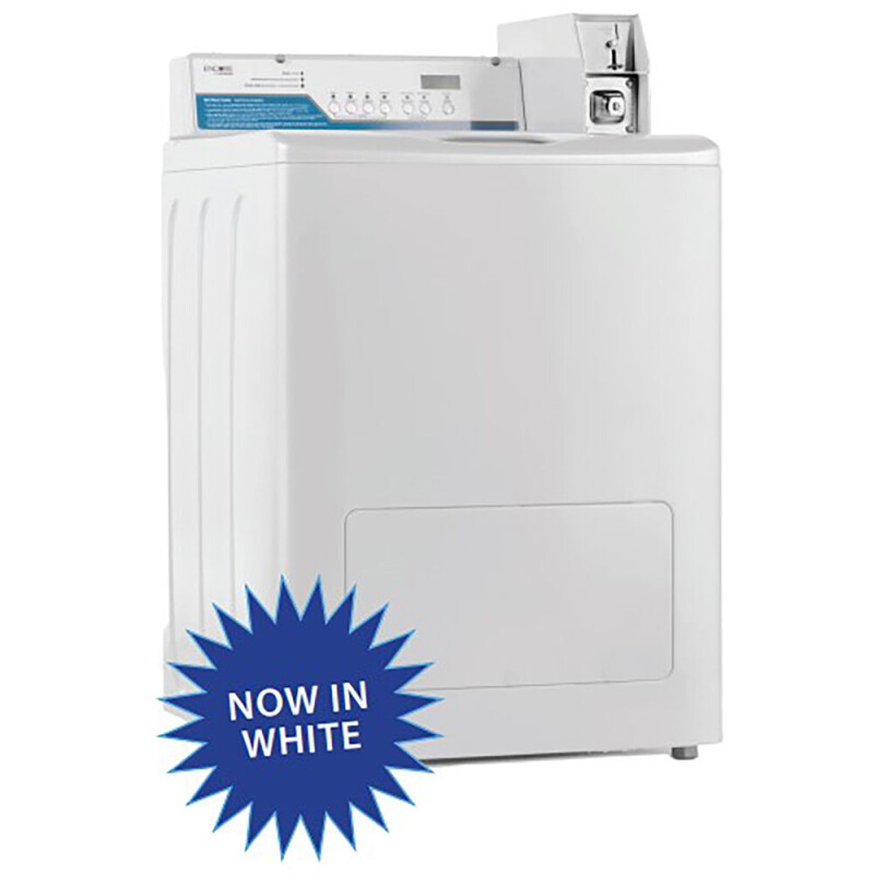 2.9 CF Commercial Top Load Washer, 18lb Capacity, OPL/Coin/Card Rdy WMTW4371MCW