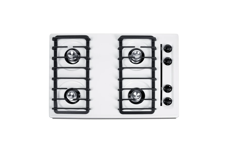 30" Wide 4-Burner Gas Cooktop, Battery Start Ignition WNL05IP