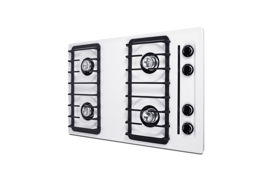 30" Wide 4-Burner Gas Cooktop, Battery Start Ignition WNL05IP
