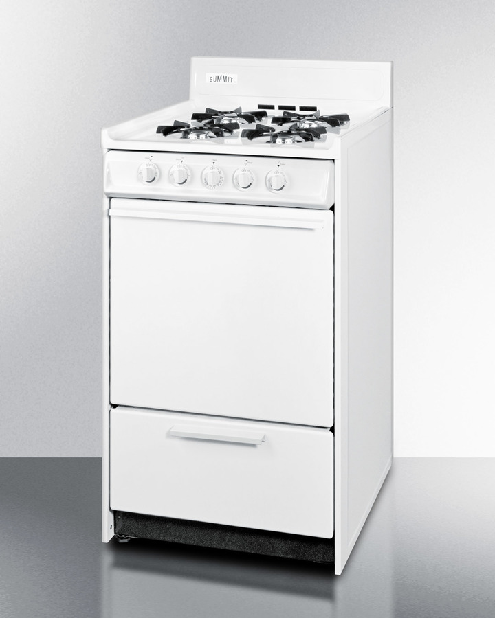 20" Wide Gas Range WNM1107