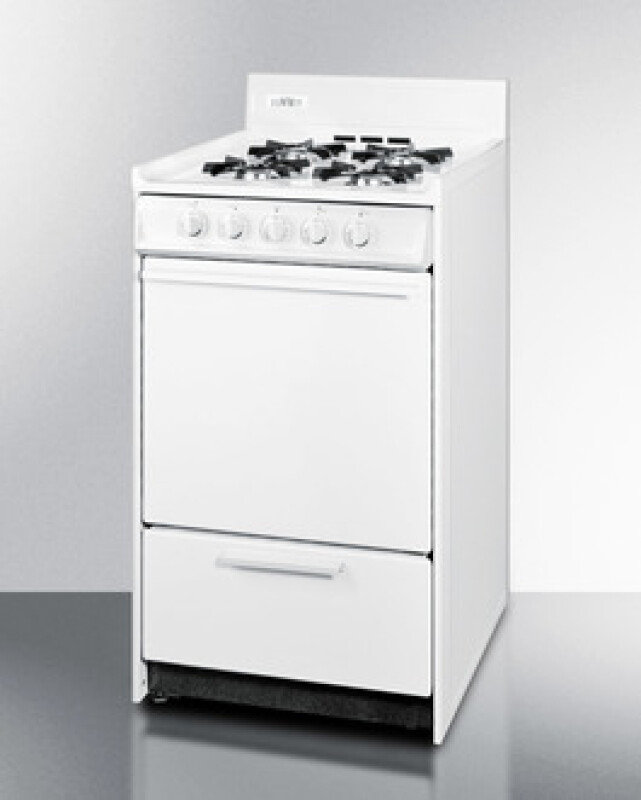 20" Wide Gas Range WNM1107