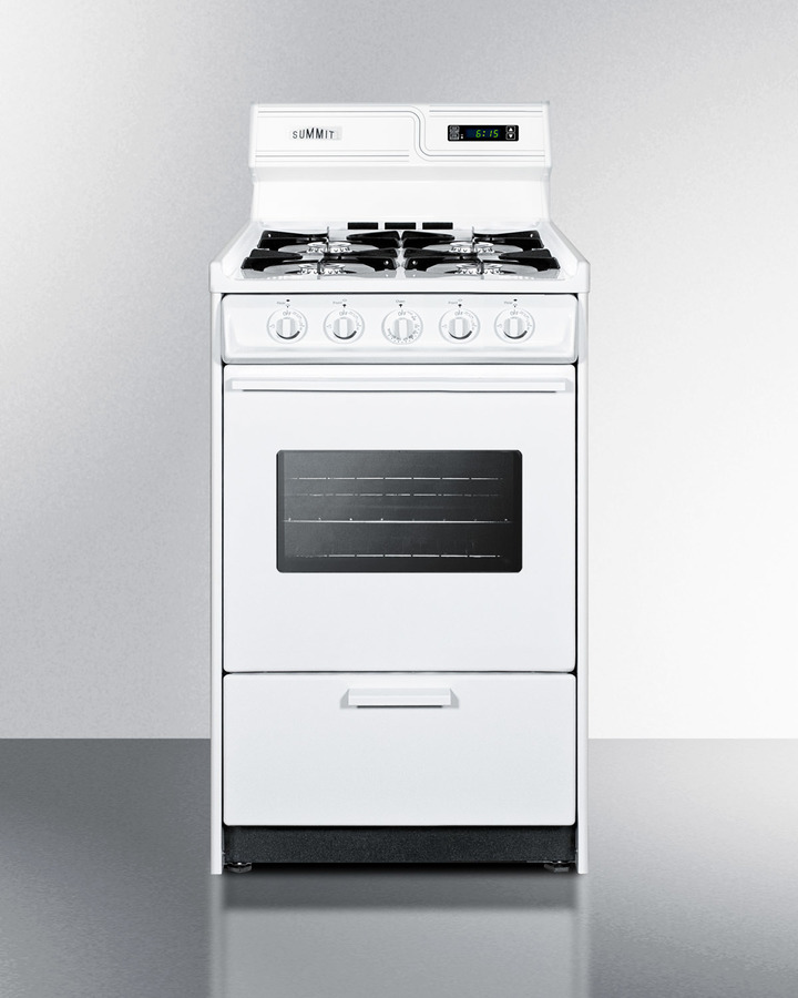 20" Wide Gas Range WNM1307KW