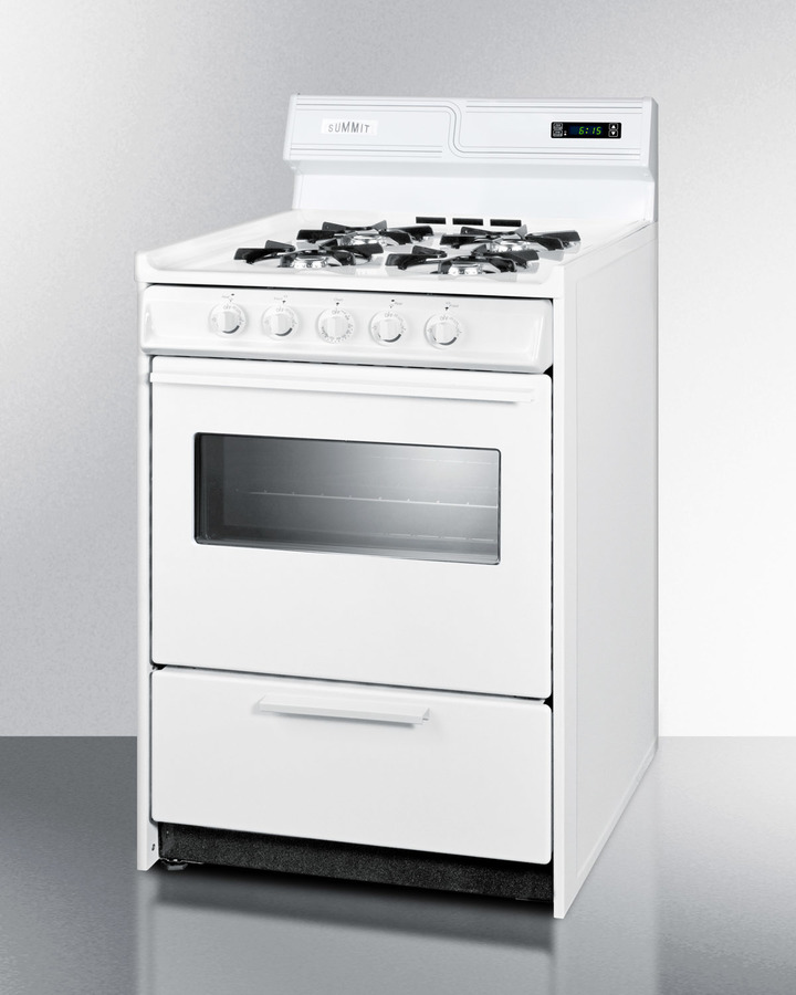 24" Wide Gas Range WNM6307KW
