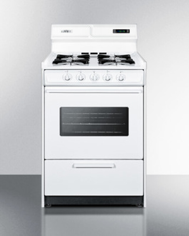 24" Wide Gas Range WNM6307KW