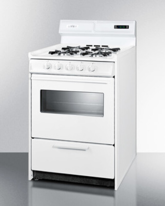 24" Wide Gas Range WNM6307KW