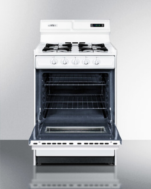 24" Wide Gas Range WNM6307KW