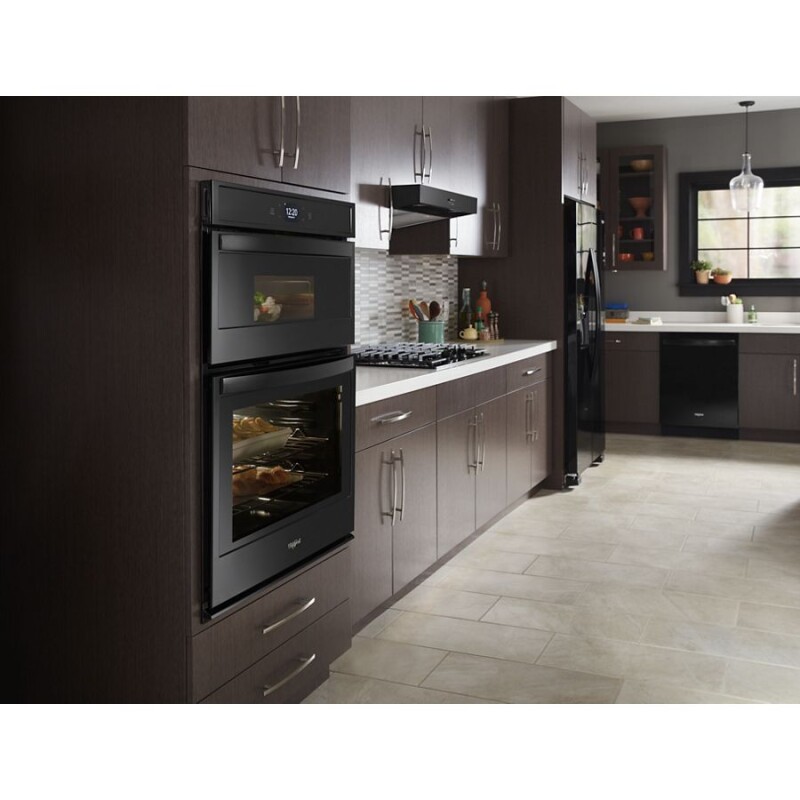 6.4 cu. ft. Smart Combination Wall Oven with Touchscreen WOC54EC0HB