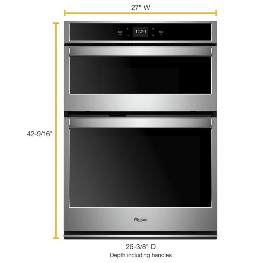 5.7 Cu. Ft. Smart Combination Wall Oven with Touchscreen WOC54EC7HS
