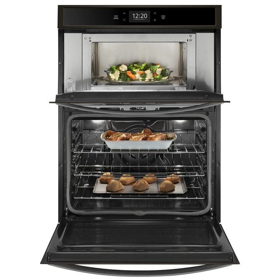 6.4 cu. ft. Smart Combination Convection Wall Oven with Air Fry, when Connected view 2