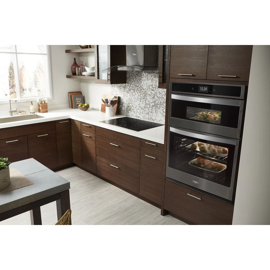 6.4 cu. ft. Smart Combination Convection Wall Oven with Air Fry, when Connected view 6