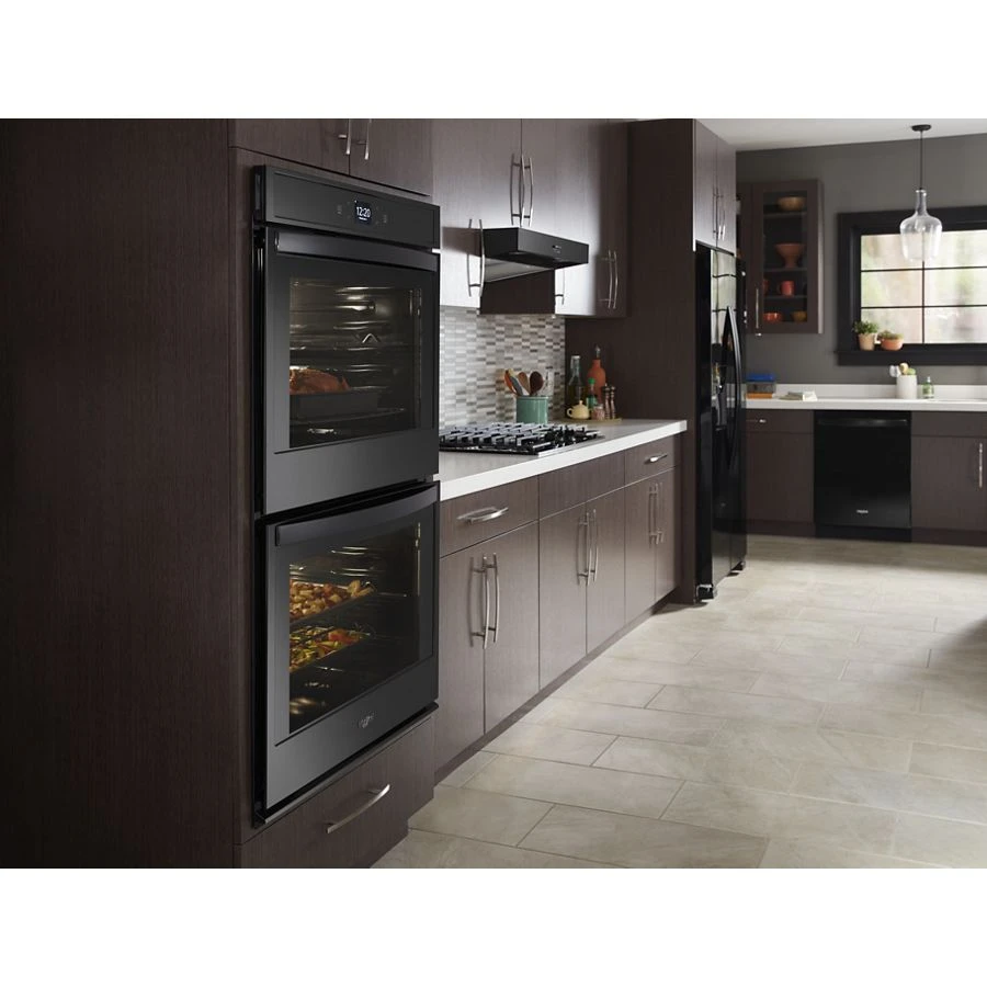 10.0 cu. ft. Smart Double Wall Oven with Touchscreen WOD51EC0HB, product image 5 of 6