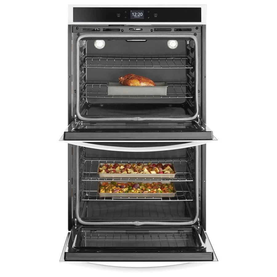 10.0 cu. ft. Smart Double Wall Oven with Touchscreen WOD51EC0HW