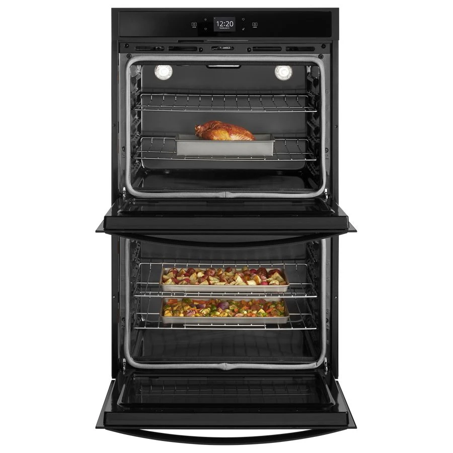 8.6 cu. ft. Smart Double Wall Oven with Touchscreen WOD51EC7HB, product image 3 of 6