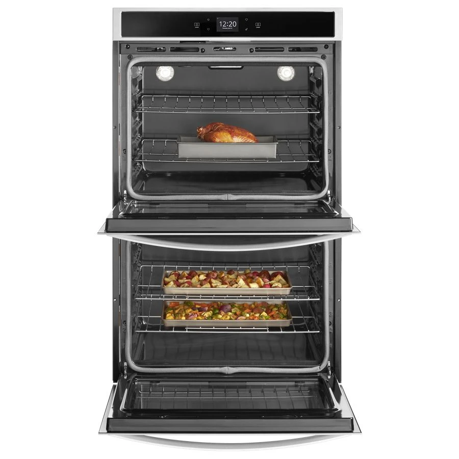 8.6 cu. ft. Smart Double Wall Oven with Touchscreen WOD51EC7HS, product image 2 of 6