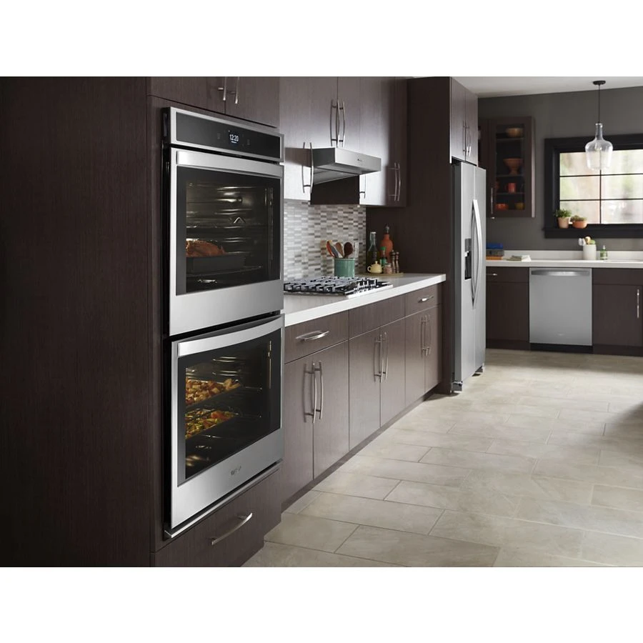 8.6 cu. ft. Smart Double Wall Oven with Touchscreen WOD51EC7HS, product image 5 of 6