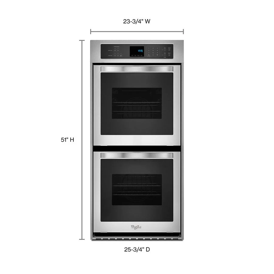 6.2 Cu. Ft. Double Wall Oven with High-Heat Self-Cleaning System WOD51ES4ES, product image 5 of 5
