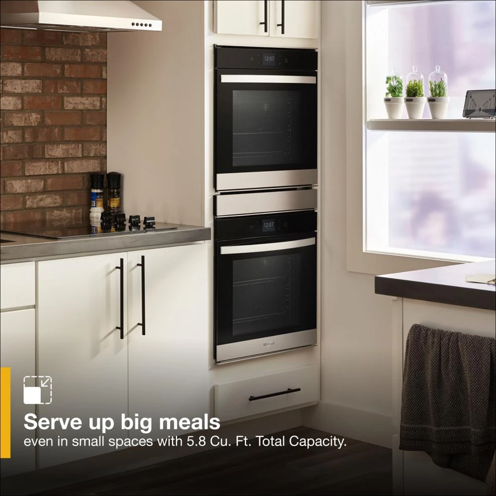 5.8 Cu. Ft. 24 Inch Double Wall Oven with Convection view 30