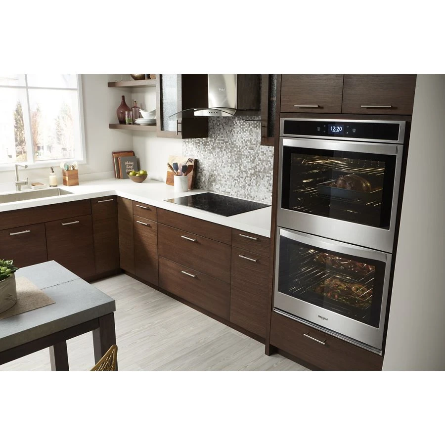 8.6 cu. ft. Smart Double Convection Wall Oven with Air Fry, when Connected view 5