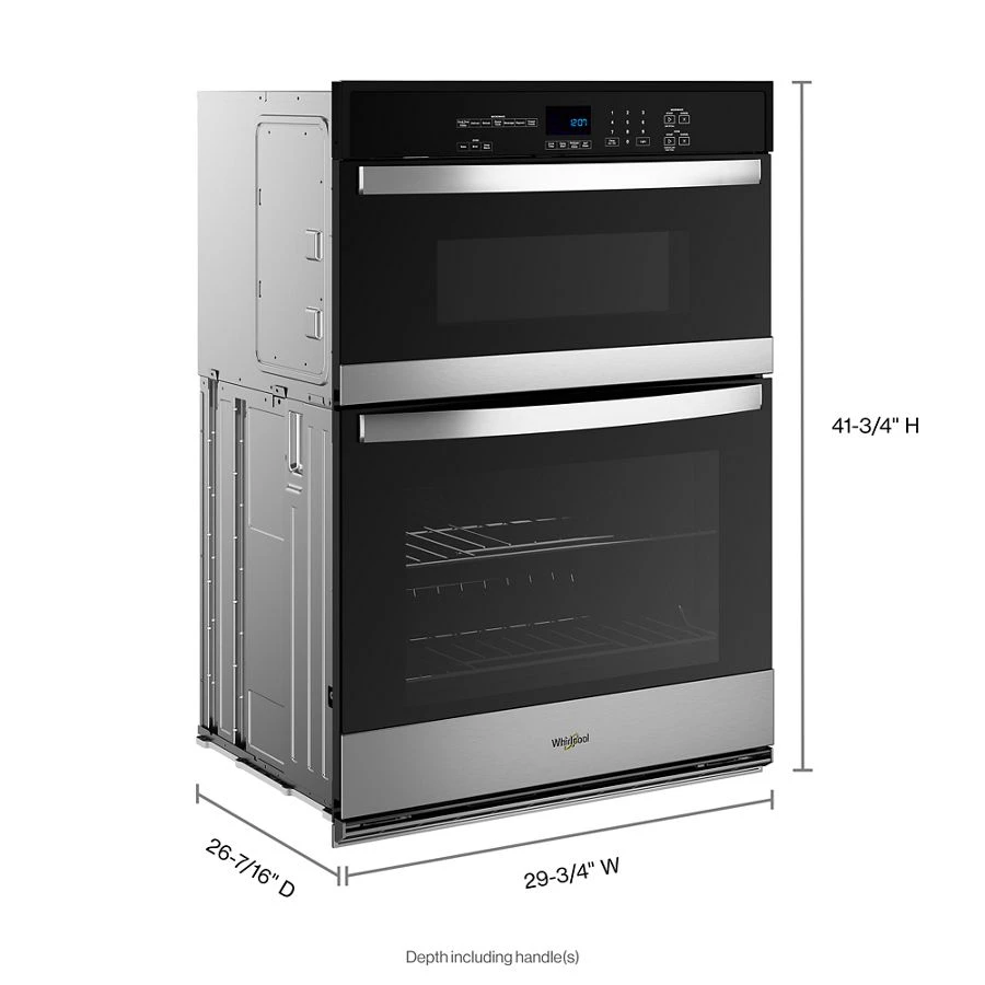 6.4 Total Cu. Ft. Combo Self-Cleaning Wall Oven view 13