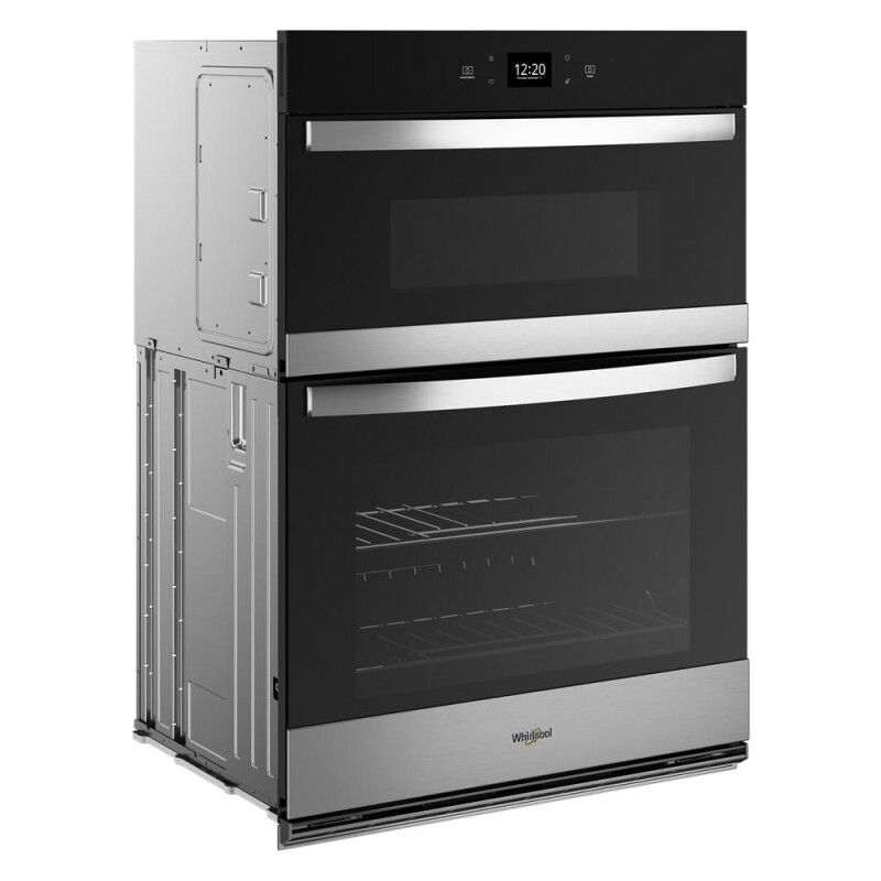 Whirlpool 5.7 Total Cu. Ft. Combo Wall Oven with Air Fry When Connected* Fingerprint Resistant Stainless Steel WOEC5027LZ Picture 1