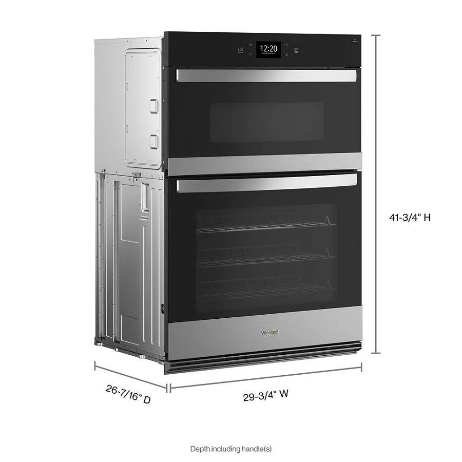 6.4 Cu. Ft. Wall Oven Microwave Combo with Air Fry view 3