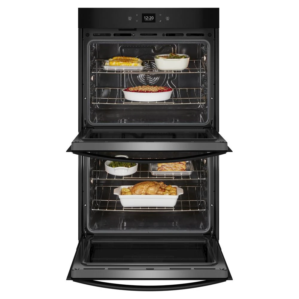 10.0 Total Cu. Ft. Double Wall Oven with Air Fry When Connected view 3