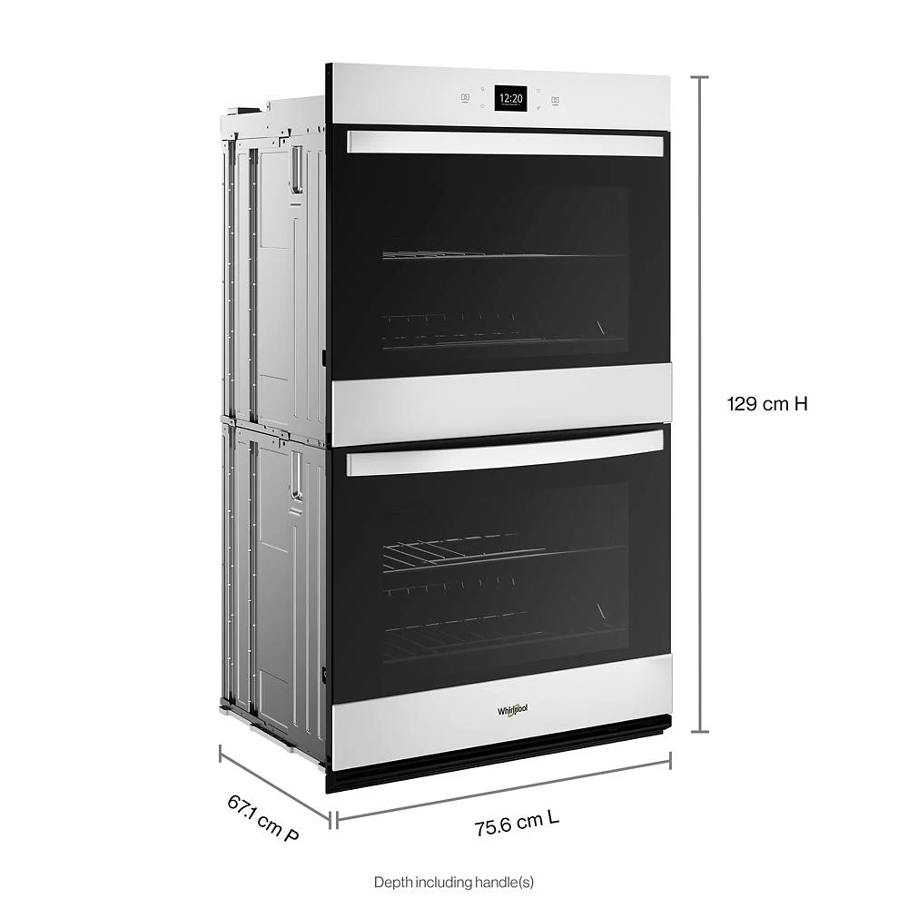 10.0 Total Cu. Ft. Double Wall Oven with Air Fry When Connected view 31