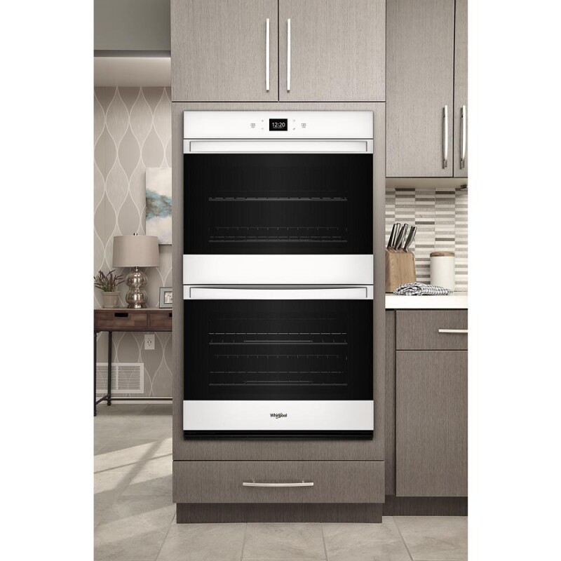 10.0 Total Cu. Ft. Double Wall Oven with Air Fry When Connected WOED5030LW