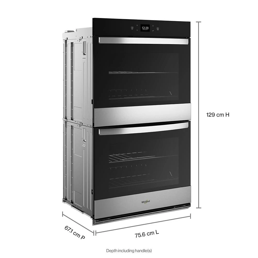 10.0 Total Cu. Ft. Double Wall Oven with Air Fry When Connected view 33