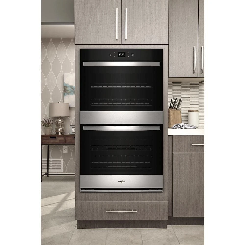 10.0 Total Cu. Ft. Double Wall Oven with Air Fry When Connected view 7