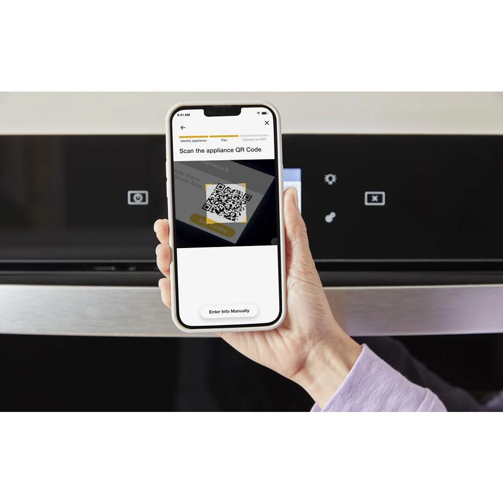 10.0 Total Cu. Ft. Double Wall Oven with Air Fry When Connected view 18