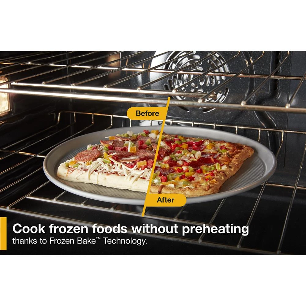 10.0 Total Cu. Ft. Double Wall Oven with Air Fry When Connected view 21