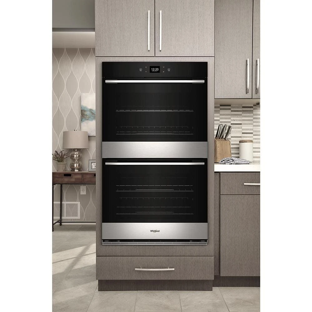 10.0 Total Cu. Ft. Double Wall Oven with Air Fry When Connected view 28