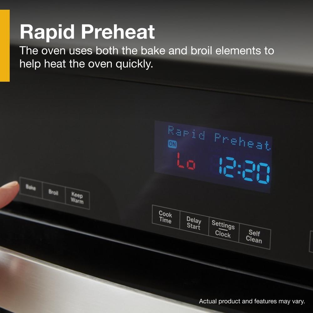 4.3 Cu. Ft. Single Self-Cleaning Wall Oven WOES3027LS