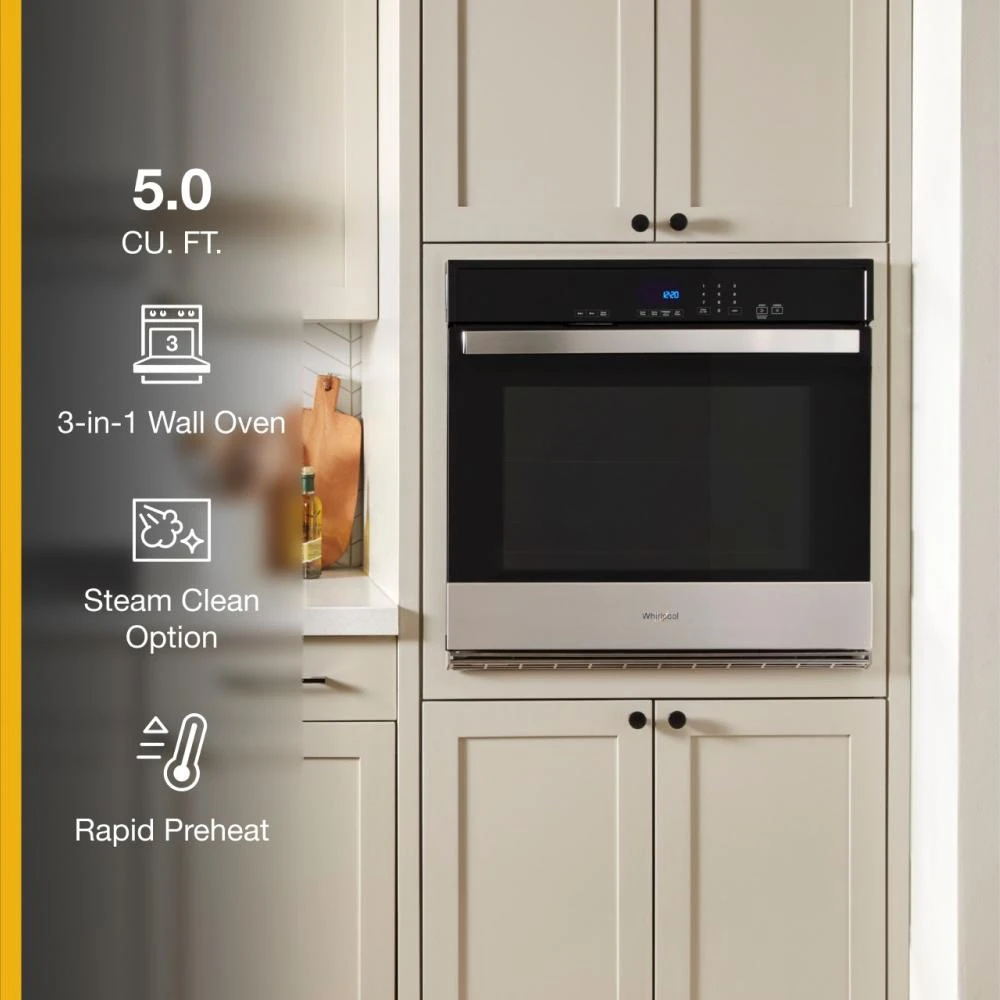 30-Inch Single Self-Cleaning Wall Oven - 5.0 Cu. Ft. WOES3030LS