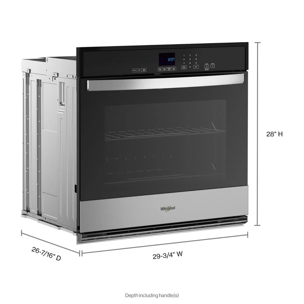 30-Inch Single Self-Cleaning Wall Oven - 5.0 Cu. Ft. WOES3030LS