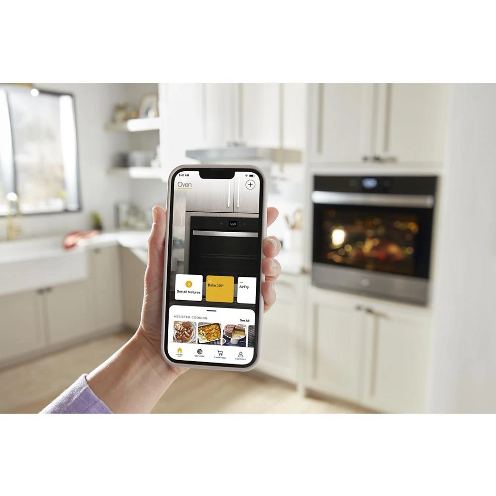 4.3 Cu. Ft. Single Wall Oven with Air Fry When Connected view 5