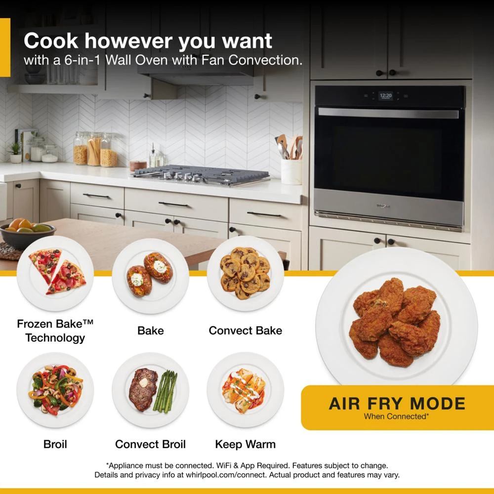 4.3 Cu. Ft. Single Wall Oven with Air Fry When Connected view 26