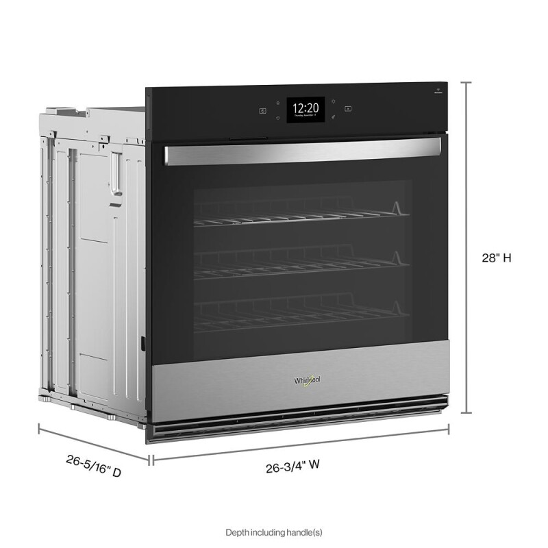 4.3 Cu. Ft. Single Smart Wall Oven with Air Fry WOES7027PZ
